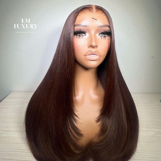 Glueless Wig Dark Chocolat